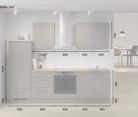 möbelnavi Küchen-Zeile 270 cm mit E-Geräten Planung 14 5