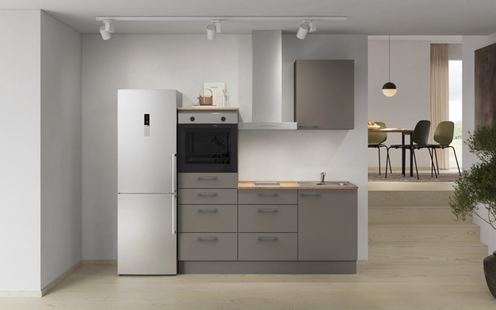 möbelnavi Küchen-Zeile 180 cm mit E-Geräten Planung 15 0