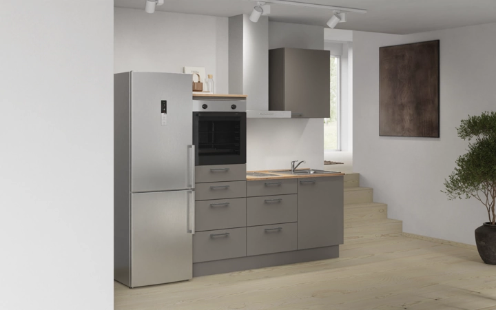 möbelnavi Küchen-Zeile 180 cm mit E-Geräten Planung 15 1