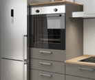 möbelnavi Küchen-Zeile 210 cm mit E-Geräten Planung 15 2