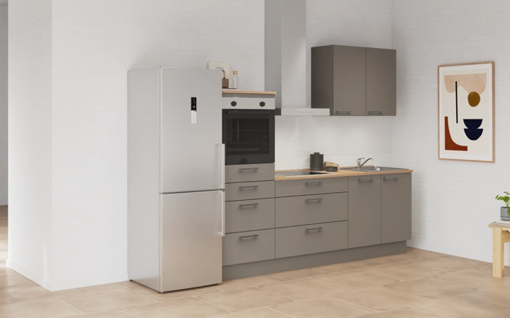 möbelnavi Küchen-Zeile 240 cm mit E-Geräten Planung 15 1