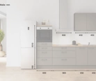 möbelnavi Küchen-Zeile 240 cm mit E-Geräten Planung 15 5