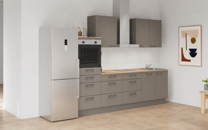 möbelnavi Küchen-Zeile 270 cm mit E-Geräten Planung 15 1
