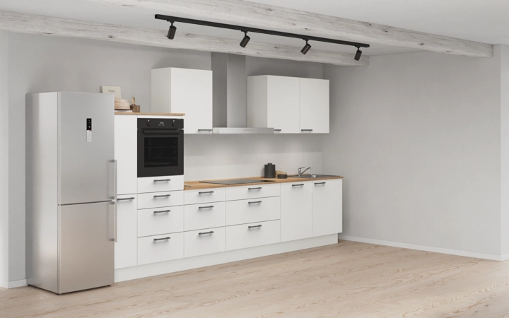 möbelnavi Küchen-Zeile 360 cm mit E-Geräten Planung 15 1