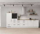 möbelnavi Küchen-Zeile 360 cm mit E-Geräten Planung 16 0