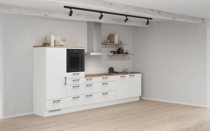 möbelnavi Küchen-Zeile 360 cm mit E-Geräten Planung 16 1