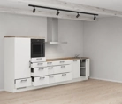 möbelnavi Küchen-Zeile 360 cm mit E-Geräten Planung 16 4