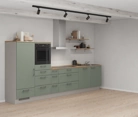 möbelnavi Küchen-Zeile 360 cm mit E-Geräten Planung 16 1