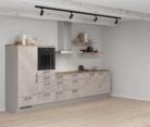 möbelnavi Küchen-Zeile 360 cm mit E-Geräten Planung 16 1