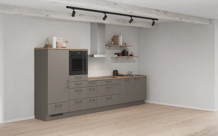 möbelnavi Küchen-Zeile 360 cm mit E-Geräten Planung 16 1