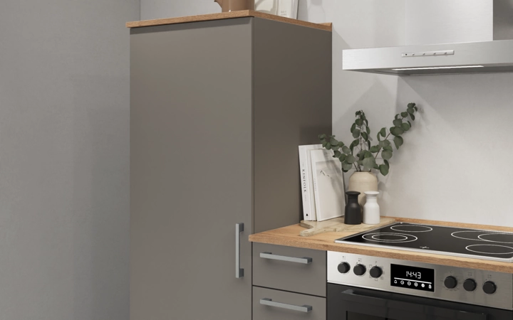 möbelnavi Küchen-Zeile 240 cm mit E-Geräten Planung 17 2