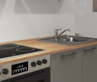 möbelnavi Küchen-Zeile 240 cm mit E-Geräten Planung 17 3