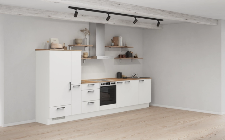 möbelnavi Küchen-Zeile 360 cm mit E-Geräten Planung 17 1