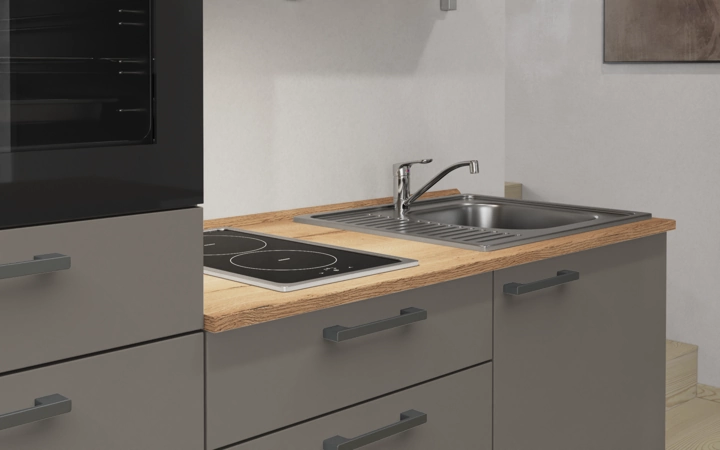 möbelnavi Küchen-Zeile 180 cm mit E-Geräten Planung 18 3
