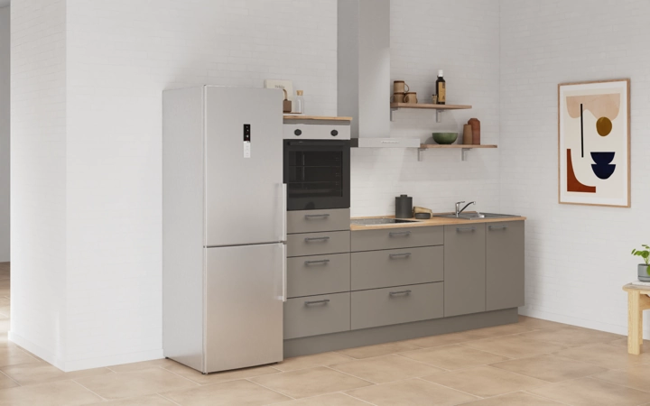 möbelnavi Küchen-Zeile 240 cm mit E-Geräten Planung 18 1