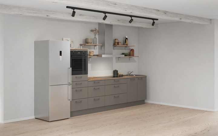 möbelnavi Küchen-Zeile 300 cm mit E-Geräten Planung 18 1