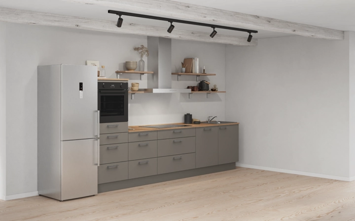 möbelnavi Küchen-Zeile 330 cm mit E-Geräten Planung 18 1