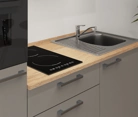 möbelnavi Küchen-Zeile 180 cm mit E-Geräten Planung 2 3