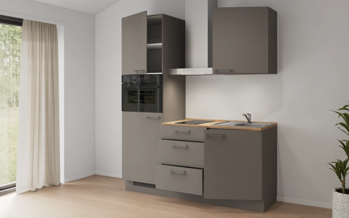 möbelnavi Küchen-Zeile 180 cm mit E-Geräten Planung 2 4