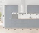 möbelnavi Küchen-Zeile 330 cm mit E-Geräten Planung 2 5