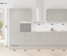 möbelnavi Küchen-Zeile 330 cm mit E-Geräten Planung 2 5