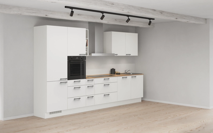möbelnavi Küchen-Zeile 360 cm mit E-Geräten Planung 2 1