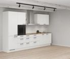 möbelnavi Küchen-Zeile 360 cm mit E-Geräten Planung 2 1
