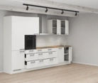 möbelnavi Küchen-Zeile 360 cm mit E-Geräten Planung 2 4
