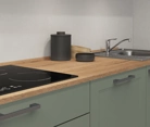 möbelnavi Küchen-Zeile 360 cm mit E-Geräten Planung 2 3