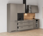 möbelnavi Küchen-Zeile 300 cm mit E-Geräten Planung 3 4