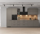möbelnavi Küchen-Zeile 360 cm mit E-Geräten Planung 3 0