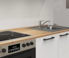 möbelnavi Küchen-Zeile 270 cm mit E-Geräten Planung 4 3
