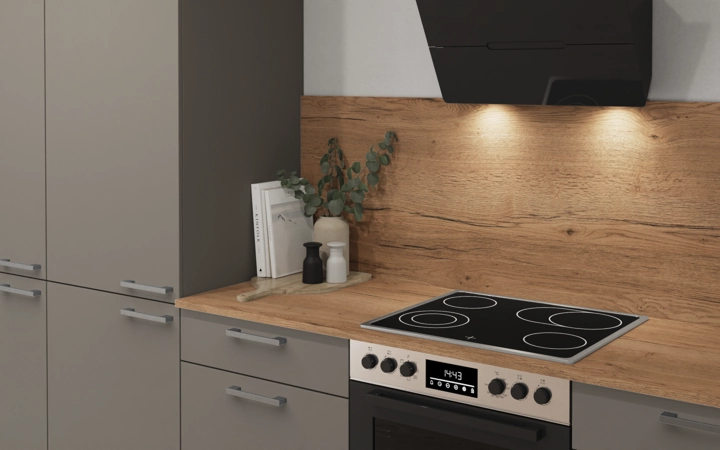 möbelnavi L-Küche 366,6 cm x 246,6 mit E-Geräten Planung 5 2