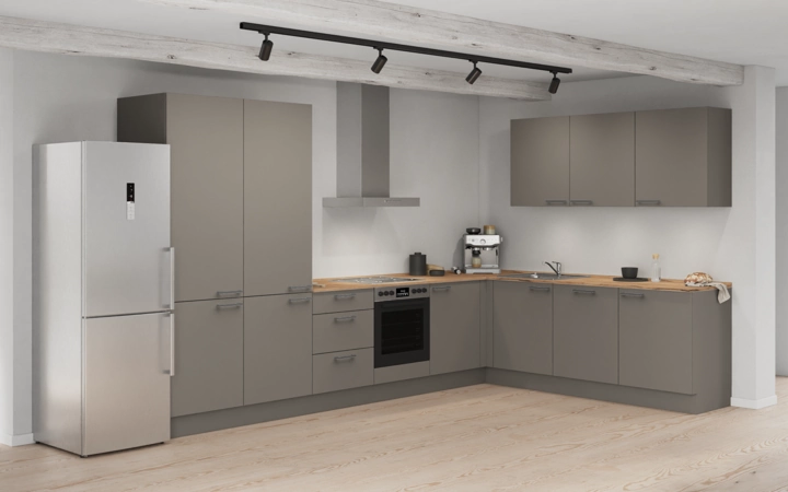 möbelnavi L-Küche 366,6 cm x 246,6 mit E-Geräten Planung 6 1