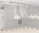 möbelnavi L-Küche 366,6 cm x 246,6 mit E-Geräten Planung 6 5