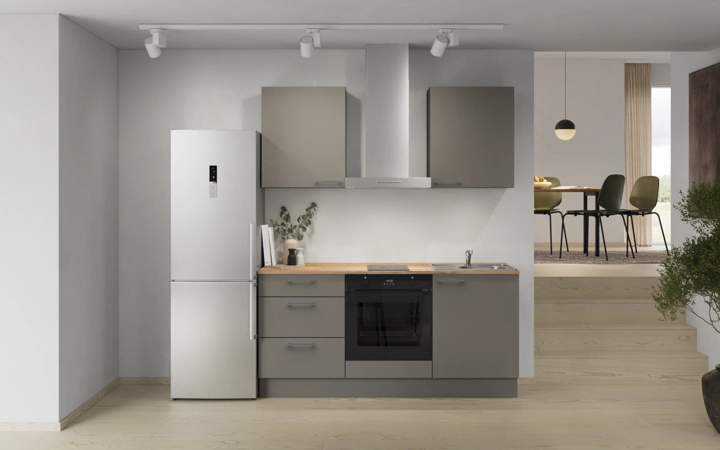 möbelnavi Küchen-Zeile 180 cm mit E-Geräten Planung 6 0
