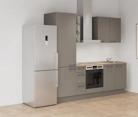 möbelnavi Küchen-Zeile 240 cm mit E-Geräten Planung 6 1