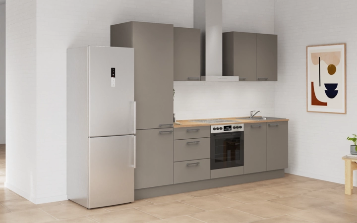 möbelnavi Küchen-Zeile 270 cm mit E-Geräten Planung 6 1