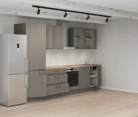 möbelnavi Küchen-Zeile 330 cm mit E-Geräten Planung 6 4