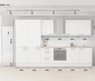 möbelnavi Küchen-Zeile 360 cm mit E-Geräten Planung 6 5