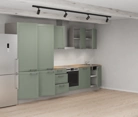 möbelnavi Küchen-Zeile 360 cm mit E-Geräten Planung 6 4