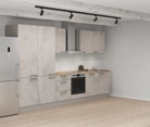 möbelnavi Küchen-Zeile 360 cm mit E-Geräten Planung 6 1