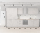möbelnavi Küchen-Zeile 360 cm mit E-Geräten Planung 6 5
