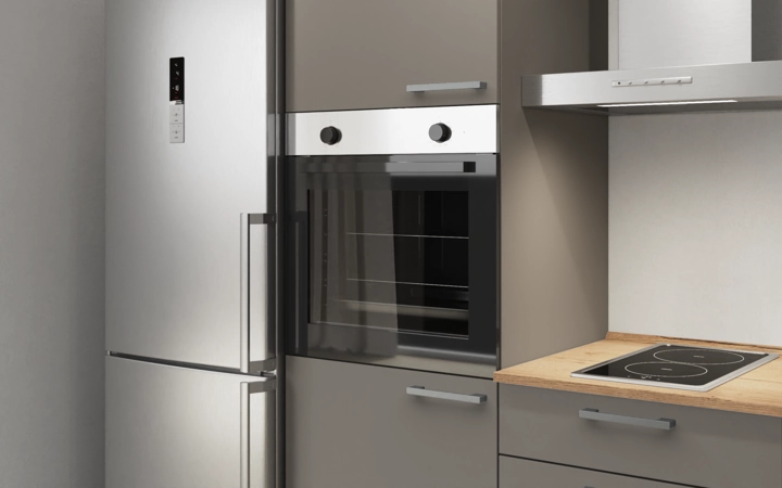 möbelnavi Küchen-Zeile 210 cm mit E-Geräten Planung 7 2