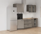 möbelnavi Küchen-Zeile 240 cm mit E-Geräten Planung 7 4
