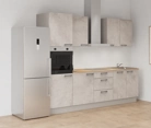 möbelnavi Küchen-Zeile 270 cm mit E-Geräten Planung 7 1
