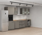 möbelnavi Küchen-Zeile 330 cm mit E-Geräten Planung 7 4