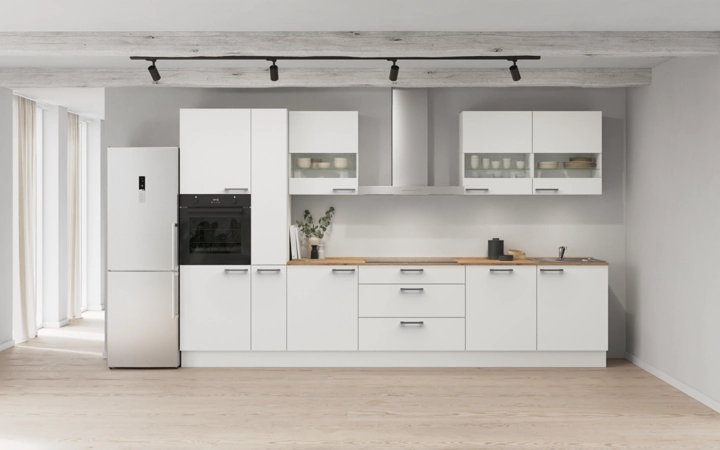 möbelnavi Küchen-Zeile 360 cm mit E-Geräten Planung 7 0