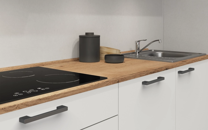 möbelnavi Küchen-Zeile 360 cm mit E-Geräten Planung 7 3