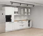 möbelnavi Küchen-Zeile 360 cm mit E-Geräten Planung 7 4